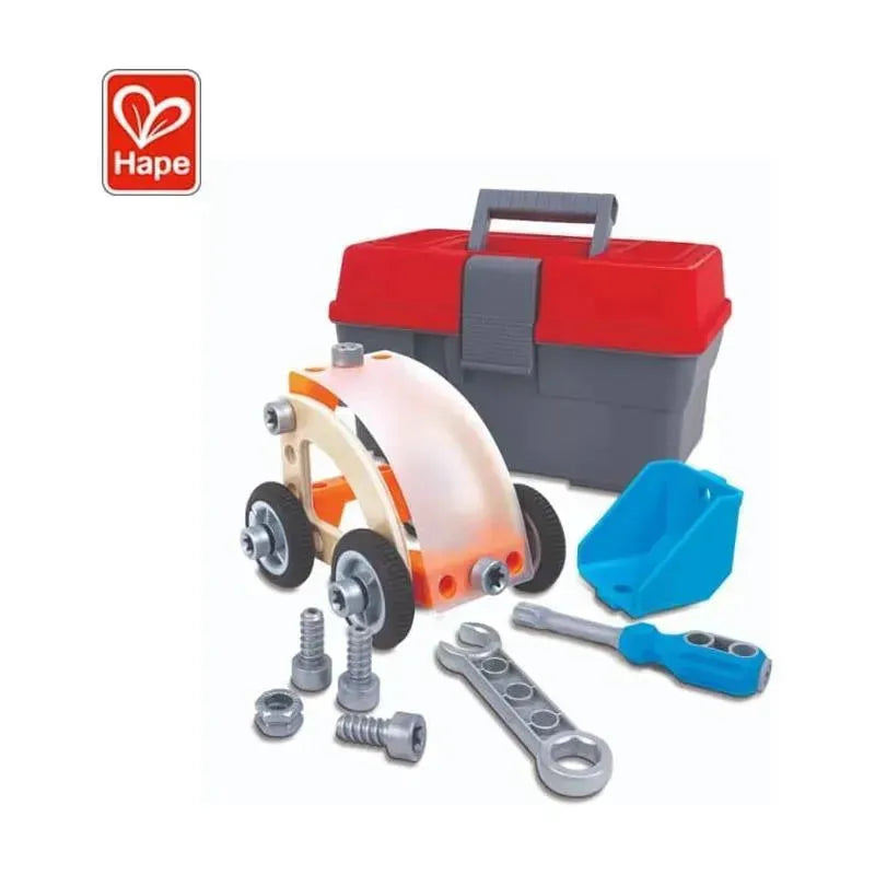 Hape - Build 'n' Drive Car Set Image 6