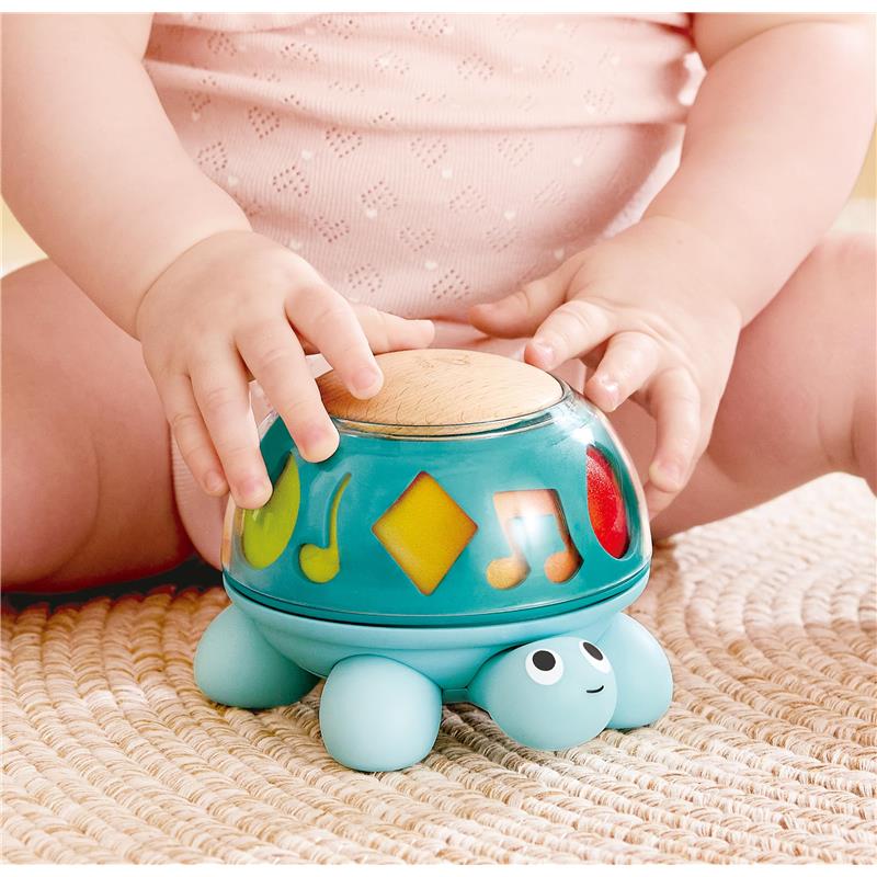 Hape Music Turtle, Musical Toy from Birth, Turtle & Tune Image 2