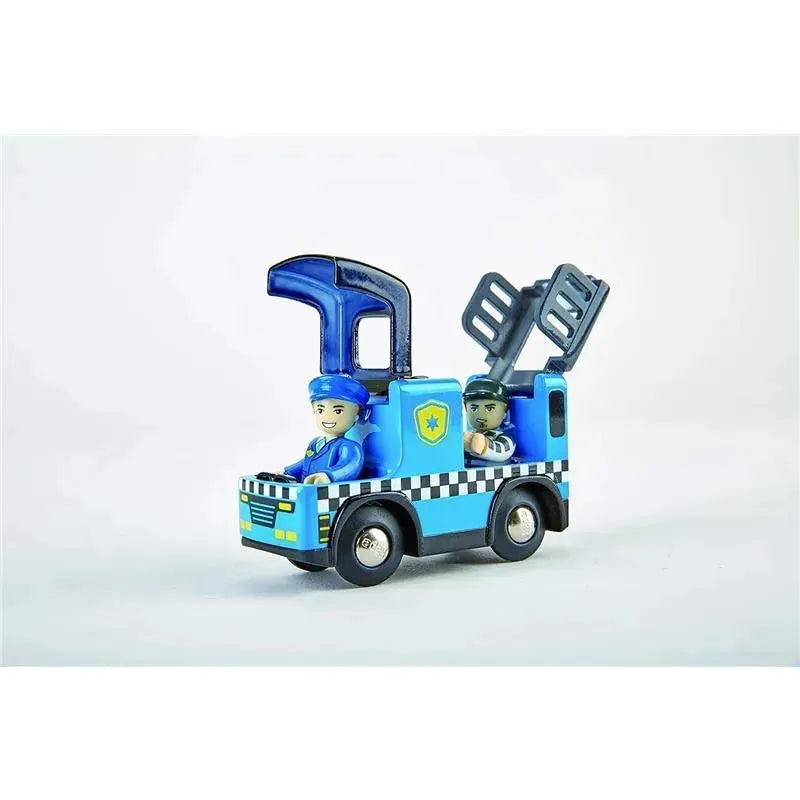 Hape - Police Car with Siren Image 5