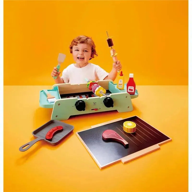 Hape - Sizzling Griddle & Grill BBQ Image 6