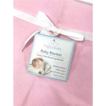 Happy Kids Receiving Blanket, Pink Image 3
