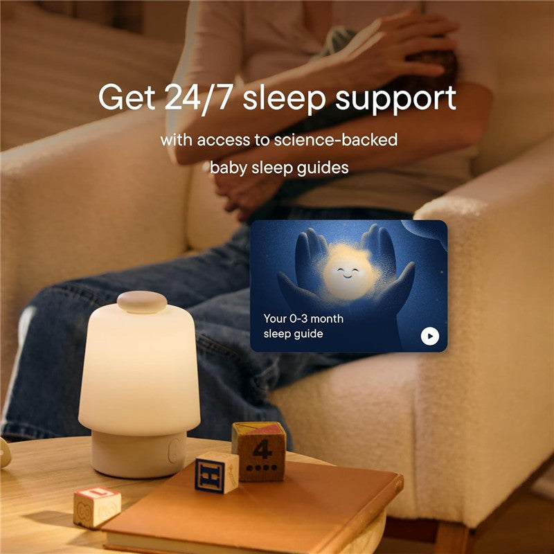 Hatch Baby Sound Machine & Night Light + Hatch Go Portable Sound Machine Bundle - Greige Image 4