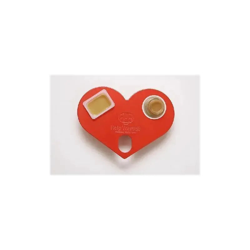 Help Yourself Feeding Solutions, Heart Shaped Feeding Tray - Red Image 1