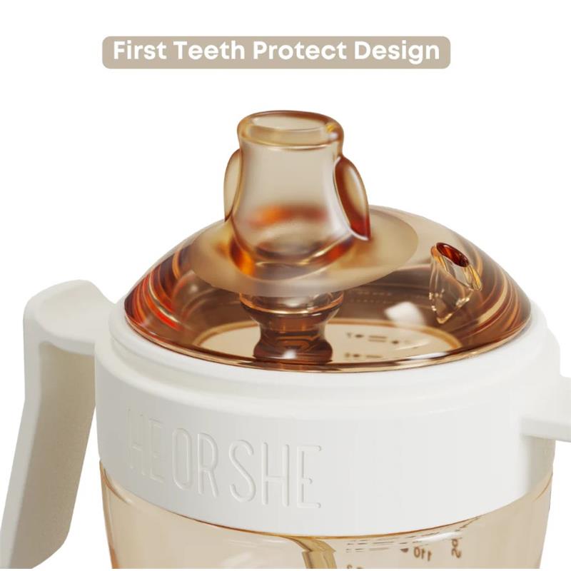 Heorshe - Dental-Care Sippy Cup 10Oz/300M, Black Image 6