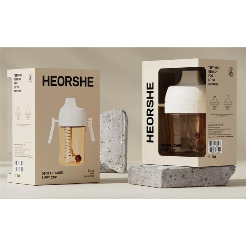 Heorshe - Dental-Care Sippy Cup - 7Oz/210Ml, White Image 4