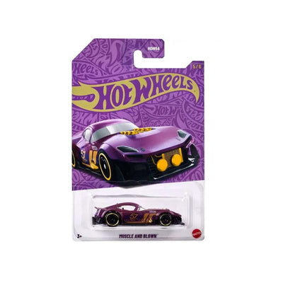 Hot Wheels 57Th Anniversary Purple And Gold Series, Muscle And Blown Image 1