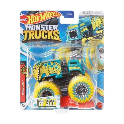 Hot Wheels - Monster Trucks Die-Cast Car, Will Trash It All Image 1