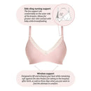 Hotmilk - Seasonal Colour Caress Seamfree Bamboo Multifit Bra, Lotus Pink Image 4