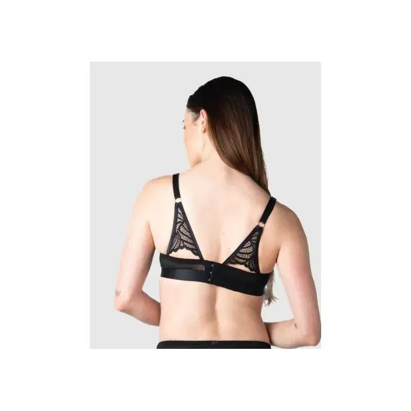 Hotmilk - Warrior Soft Cup Black Multifit Nursing Bra Wirefree Image 3