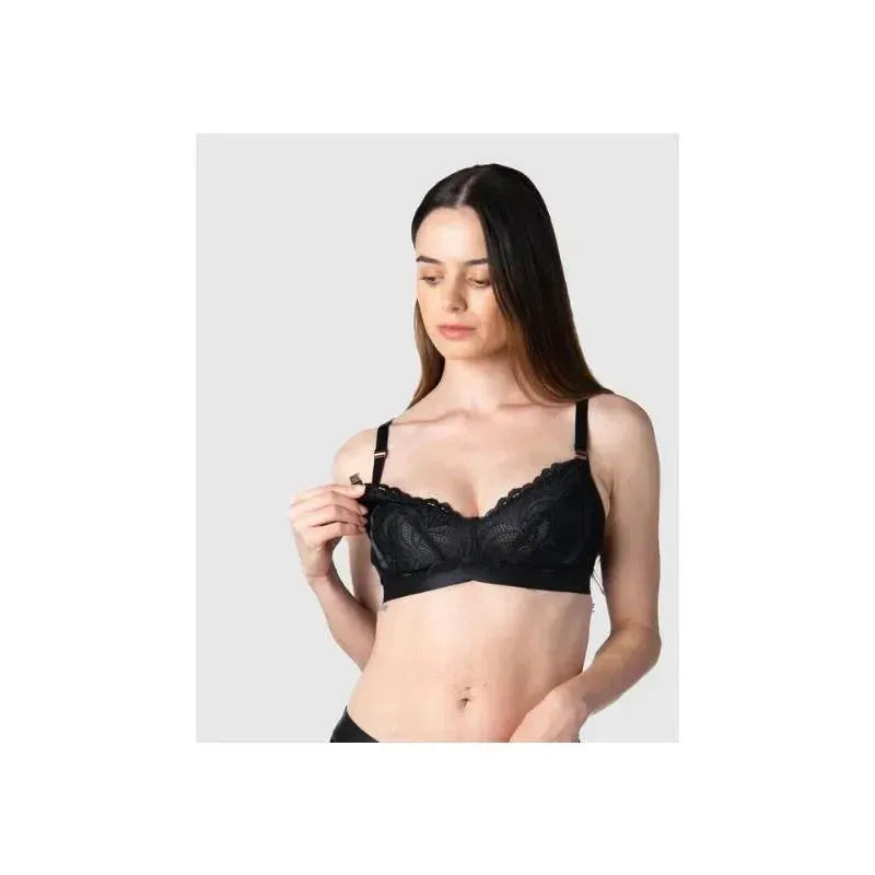 Hotmilk - Warrior Soft Cup Black Multifit Nursing Bra Wirefree Image 4