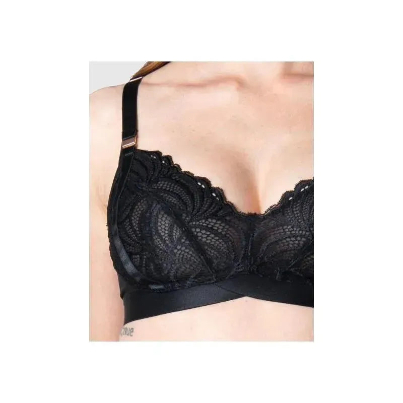 Hotmilk - Warrior Soft Cup Black Multifit Nursing Bra Wirefree Image 5