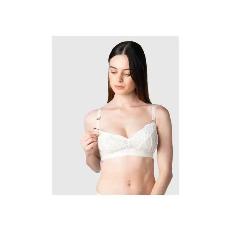 Hotmilk - Warrior Soft Cup Ivory Multifit Nursing Bra Wirefree Image 4