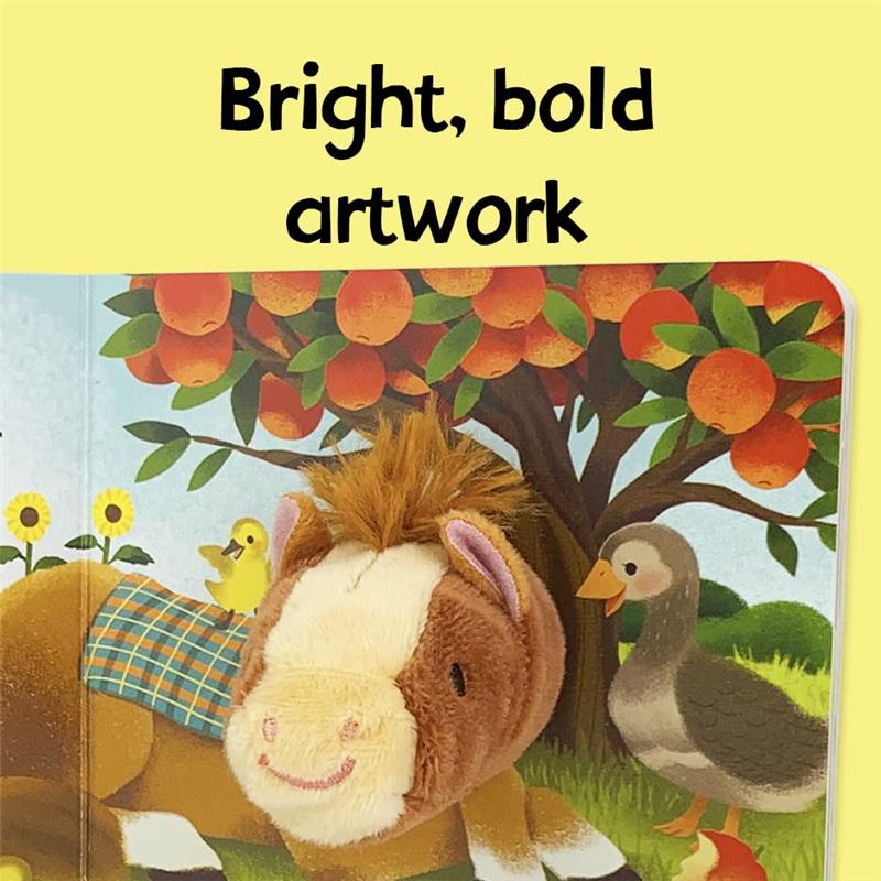 House Of Marbles - A Little Horse Finger Puppet Book Image 3
