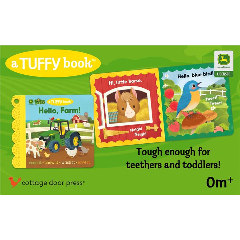 House Of Marbles - Hello Farm! John Deere Tuffy Book Image 4