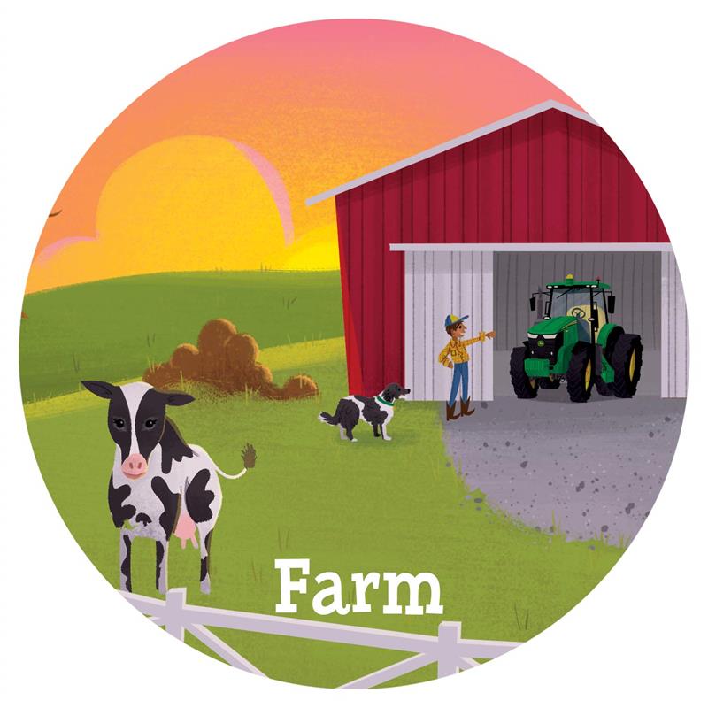 House Of Marbles - I Am A Tractor Finger Puppet Book Image 3