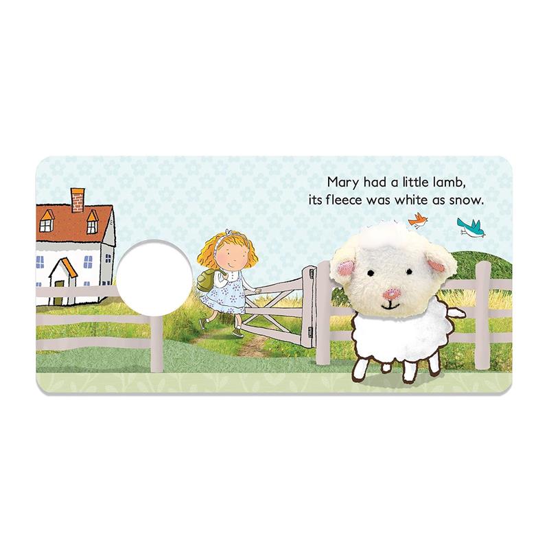 House Of Marbles - Mary Had A Little Lamb Finger Puppet Book Image 4