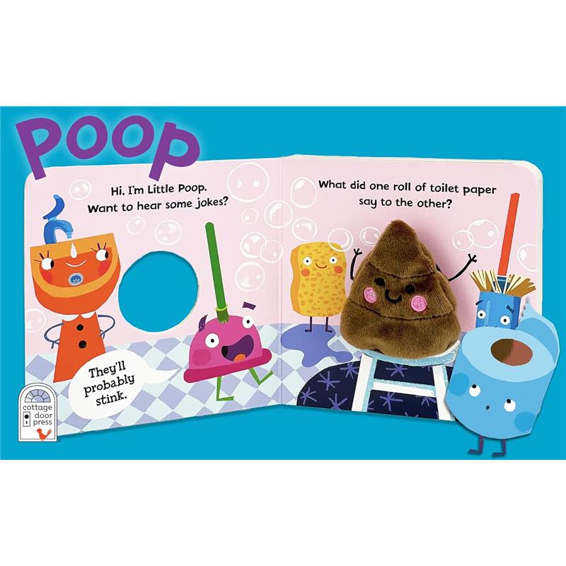 House Of Marbles - Poop! Finger Puppet Book Image 5