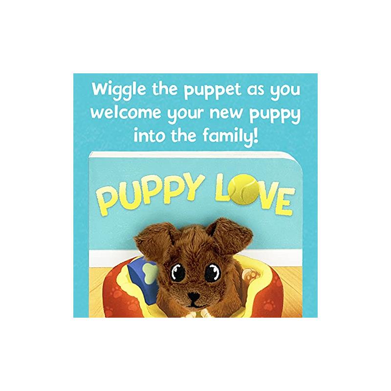 House Of Marbles - Puppy Love Finger Puppet Book Image 4