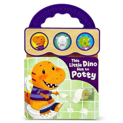 House of Marbles - This Little Dino Has to Potty Book Image 1