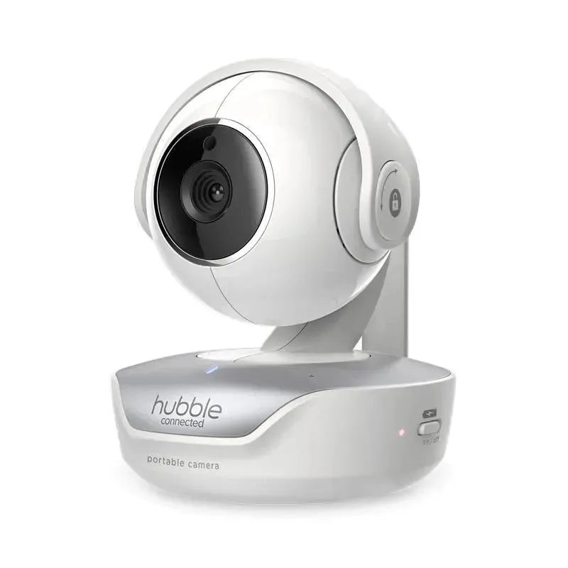 Hubble - Wi-Fi Nursery Pal Deluxe 5 Smart Hd Baby Monitor With Touch Screen Viewer & Portable Camera Image 3