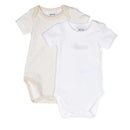 Hugo Boss Baby - 2Pk Neutral Bodysuit Set, Stone Image 1