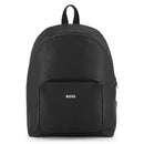 Hugo Boss Baby - Backpack In Embossed Polyester Monogram Black Image 1