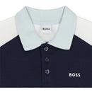 Hugo Boss Baby - Boy Colorblock Polo Navy Image 4
