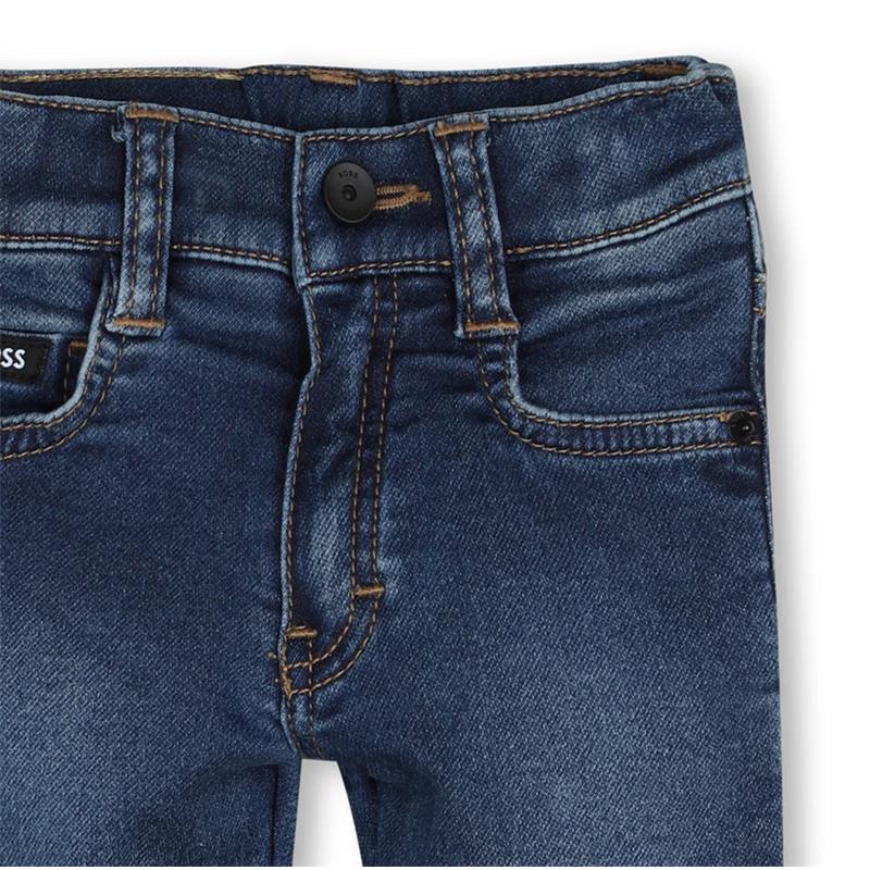 Hugo Boss Baby - Boy Denim Pants In Cotton, Lavage Image 3