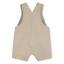 Hugo Boss Baby - Boy Infant Cotton Shortalls, Stone Image 2