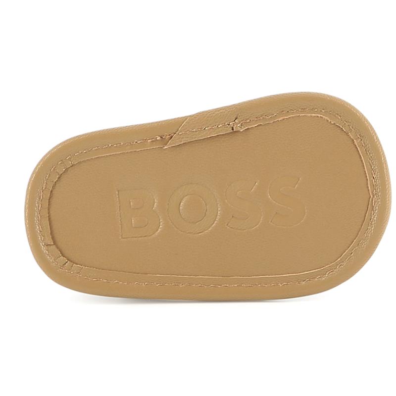 Hugo Boss Baby - Boy Shoes Sandals Beige With Logo Image 4