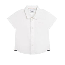 Hugo Boss Baby - Boy Short Sleeve Shirt, White Image 1