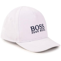 Hugo Boss Baby - Cap Embroidery Logo, White/Navy  Image 1