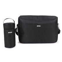 Hugo Boss Baby - Changing Bag In Embossed Black Image 1