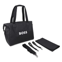 Hugo Boss Baby - Changing Bag In Textured Simili Black Image 2