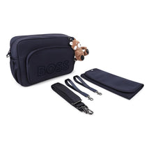 Hugo Boss Baby - Changing Bag With Red Panda Soft Toy Key Ring Navy Image 2
