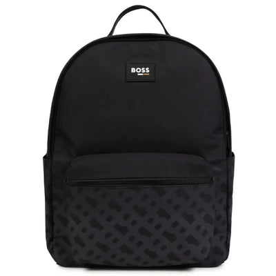 Hugo Boss Baby - Double B-Monogram Backpack Black Image 1