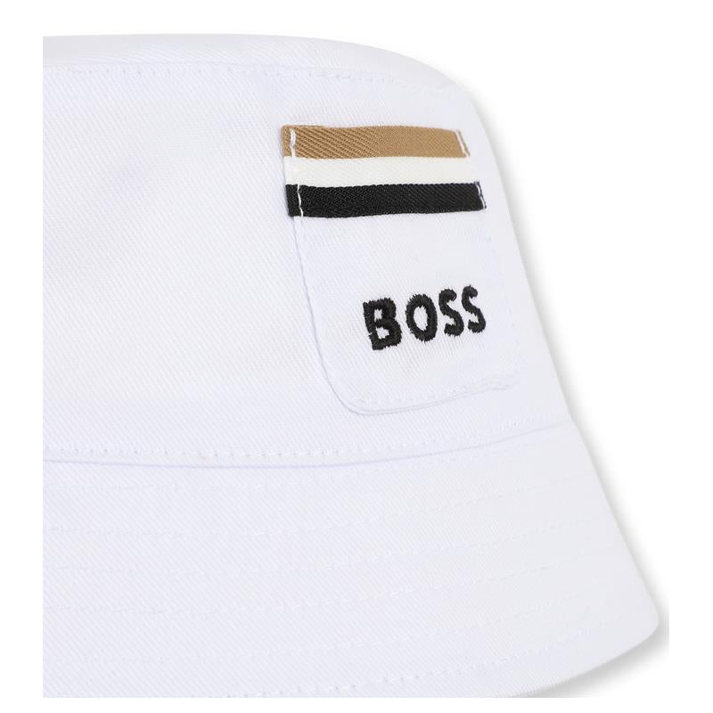 Hugo Boss Baby - FISHERMAN's HAT WITH FASTENERS Image 4
