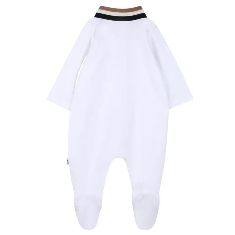 Hugo Boss Baby Footie Bodysuit And Hat In Gift Box Image 4