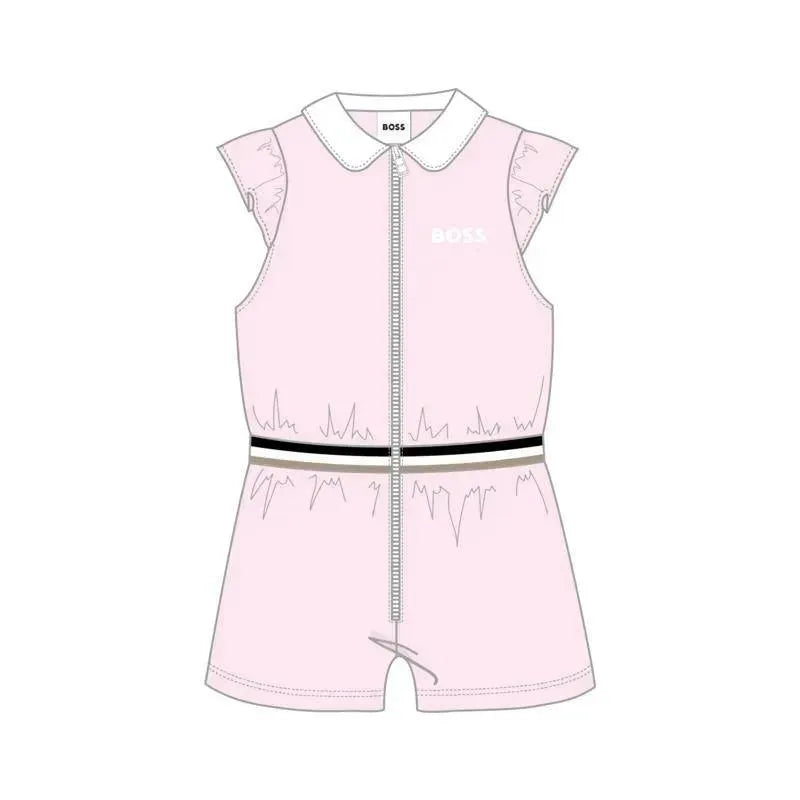 Hugo Boss Baby - Girl All In One, Pink Pale Image 3