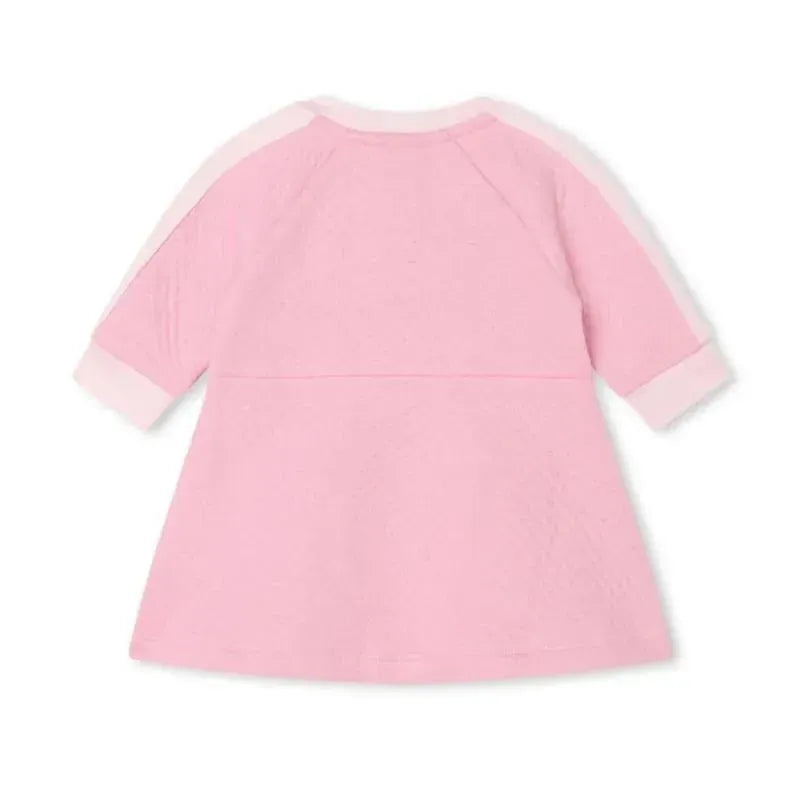 Hugo Boss Baby - Girl Cotton Fancy Dress, Orchid Pink Image 2