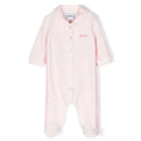 Hugo Boss - Baby Girl Logo Embroidered Pajamas, Light Pink Image 1
