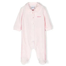 Hugo Boss - Baby Girl Logo Embroidered Pajamas, Light Pink Image 1