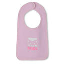 Hugo Boss Baby - Girls Footie Hat And Bib In Gift Box, Light Pink Image 4