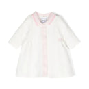 Hugo Boss Baby - Girls White Cotton Logo Dress, Off White Image 1