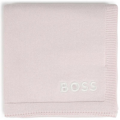 Hugo Boss Baby - Knit Blanket Uni, Pink Image 1