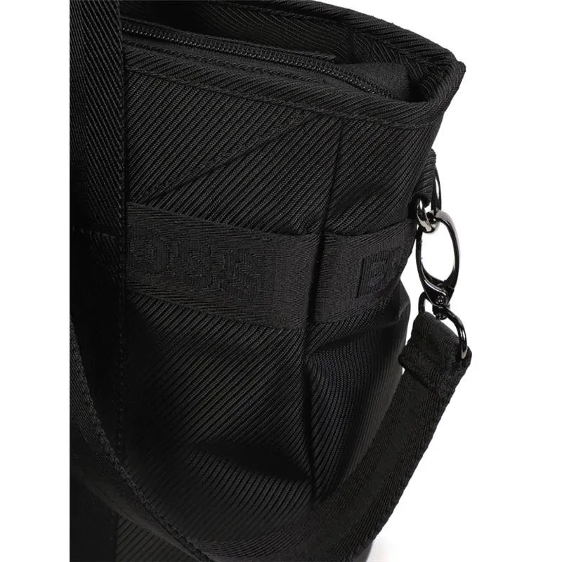 Hugo Boss Baby - Logo Applique Changing Bag Black Image 3