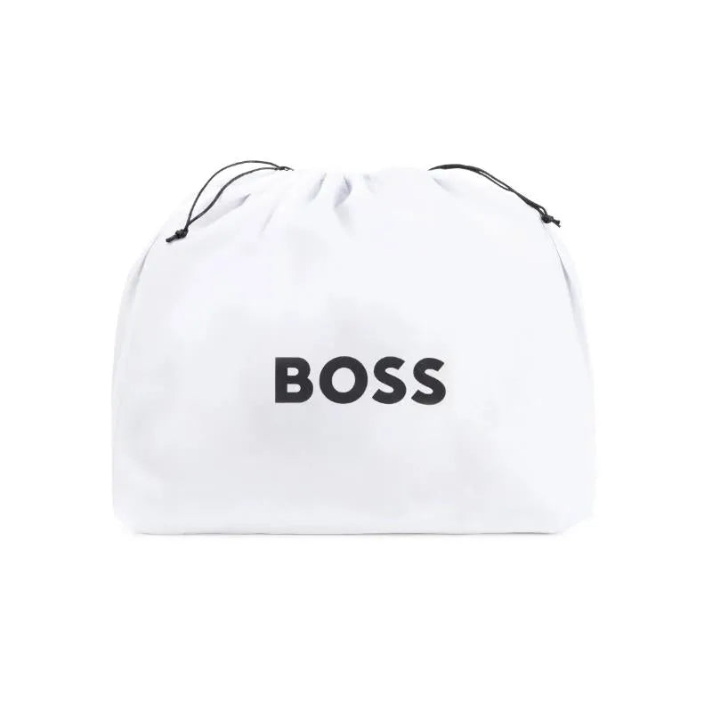 Hugo Boss Baby - Logo Applique Changing Bag Black Image 7