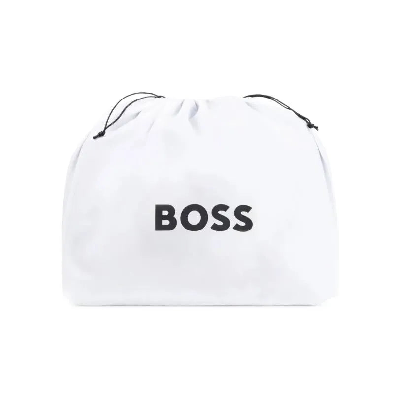 Hugo Boss Baby - Logo Patch Changing Diaper Bag Black Image 6