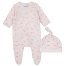 Hugo Boss Baby - Long Sleeve Bodysuit & Hat, Pink Pale Image 1