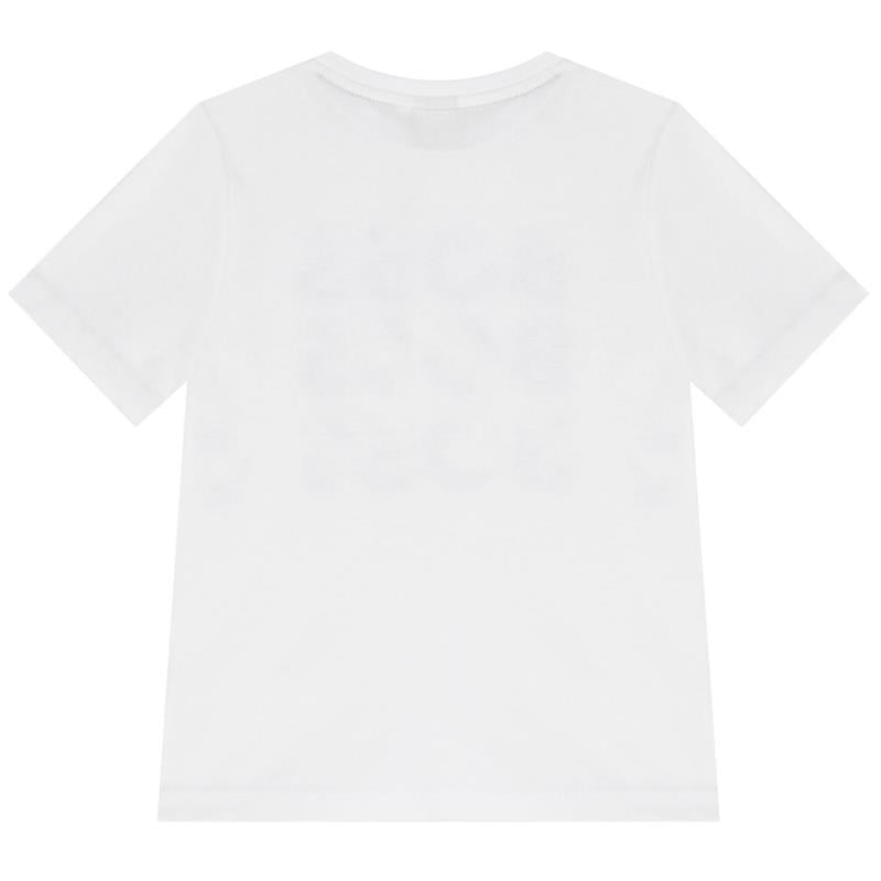 Hugo Boss Baby - Long Sleeve Tee Multi Logo Printed, White Image 2